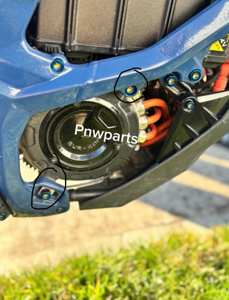 Ultra bee motor bolts (4)