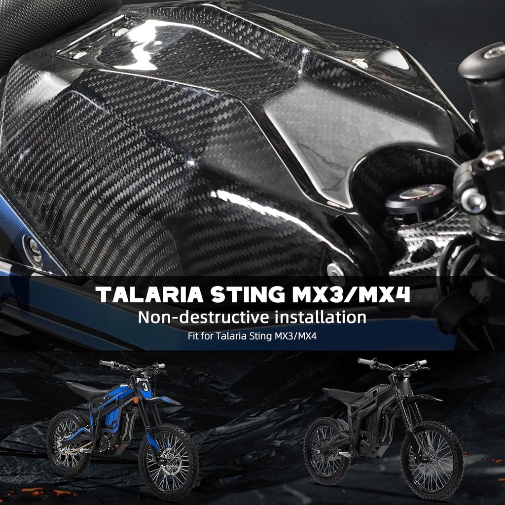 Carbon Fiber Talaria Battery Lid (REAL)
