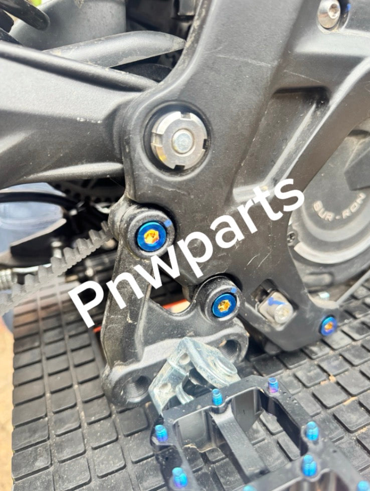 surron lbx titanium bolt kit