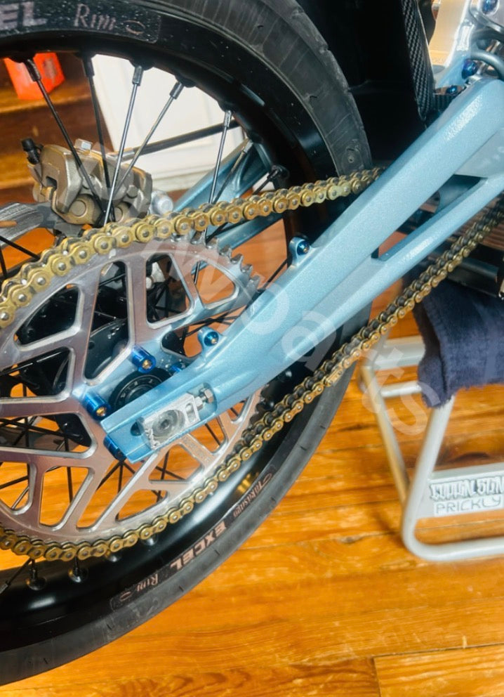 surron lbx rear sprocket titanium (6)