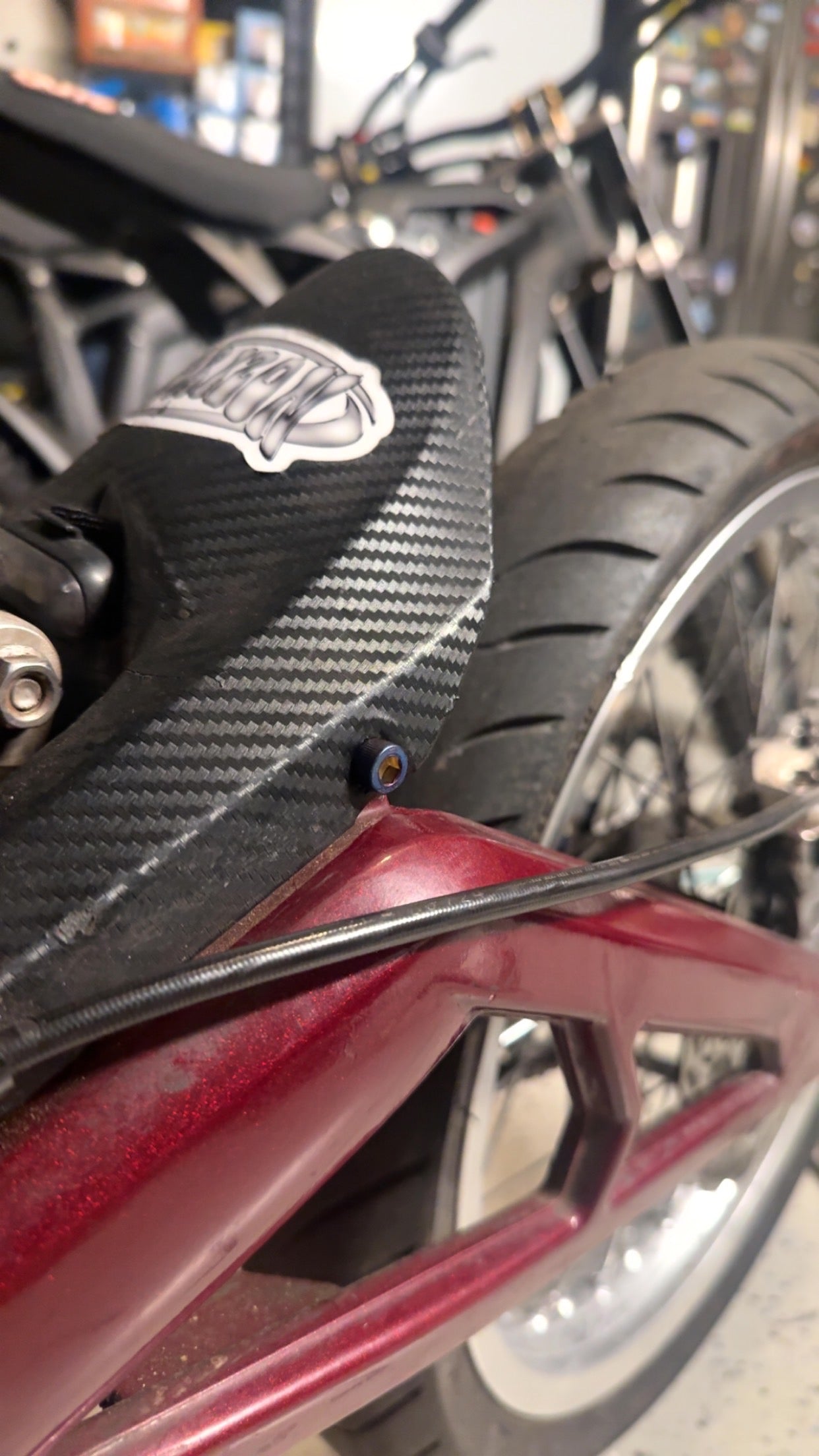 eride pro mud guard titanium (set of 4)
