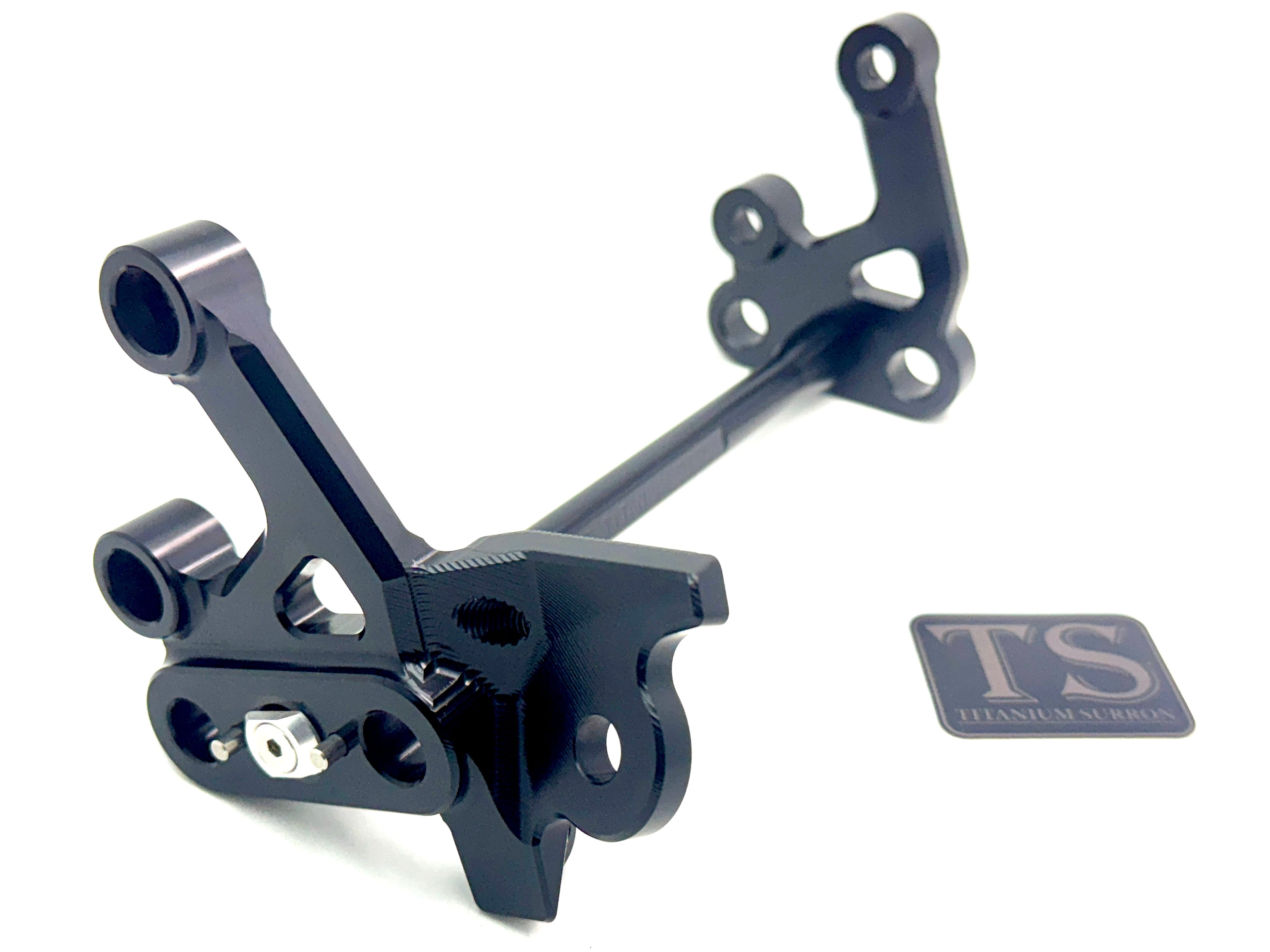 Custom CNC Aluminum Footpeg Bracket Assembly E-Ride Pro