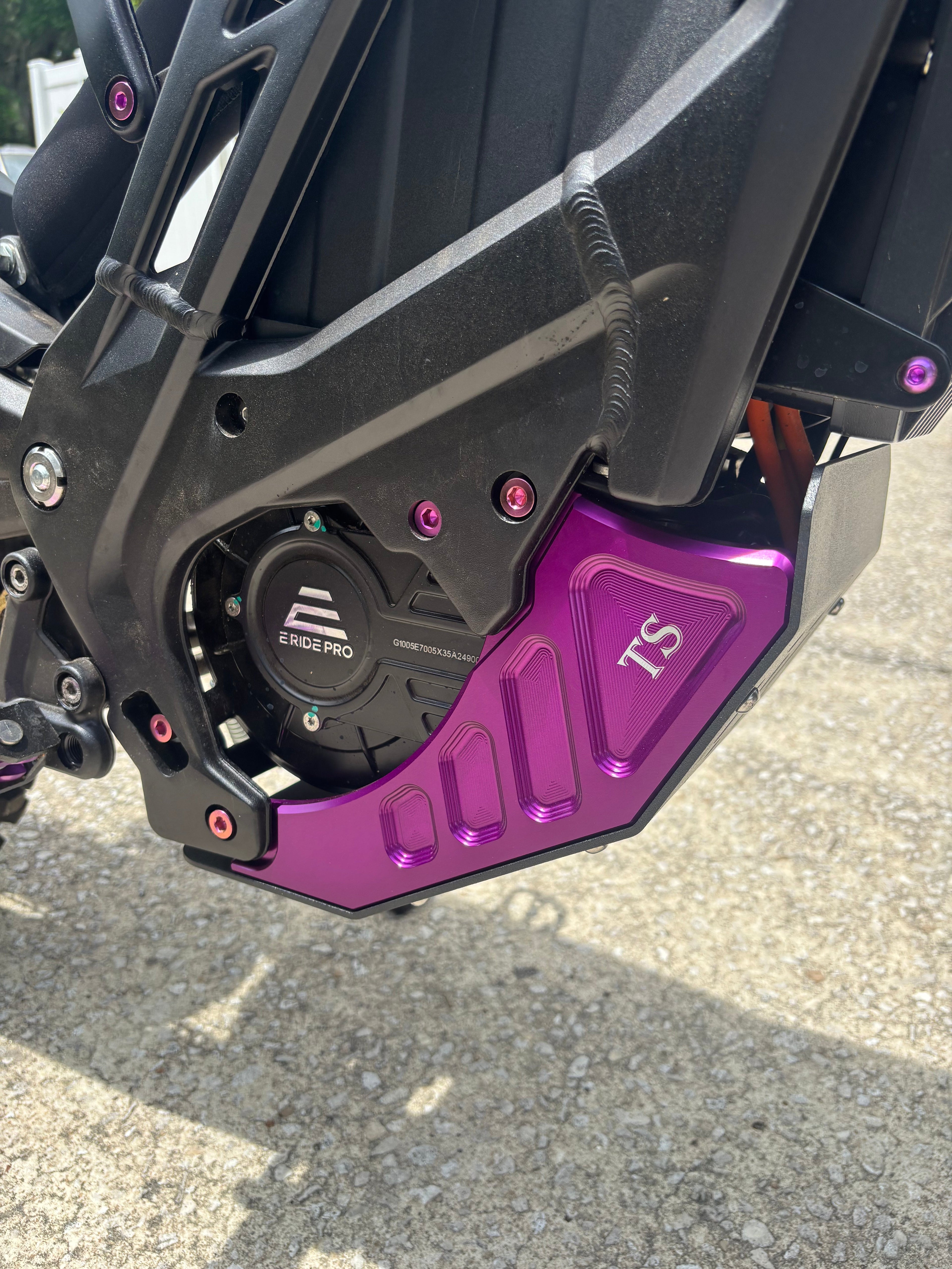 Premium Aluminum Bash Plate for E-Ride Pro SS 2.0