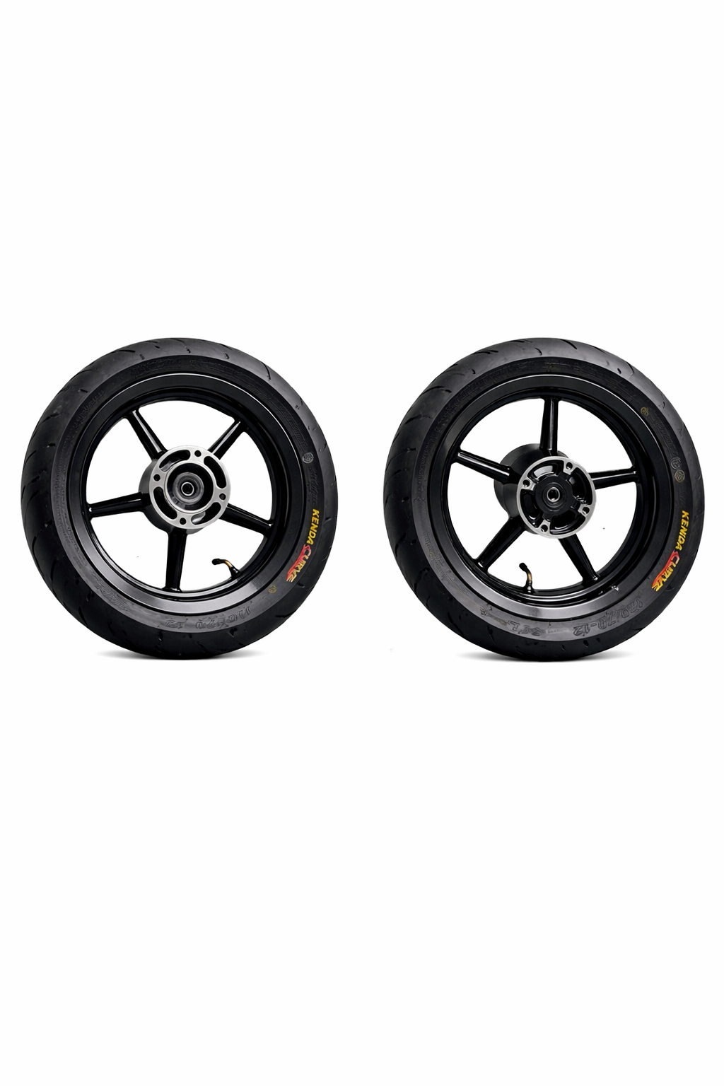 Black Tuttio/Yozma Supermoto Wheelset