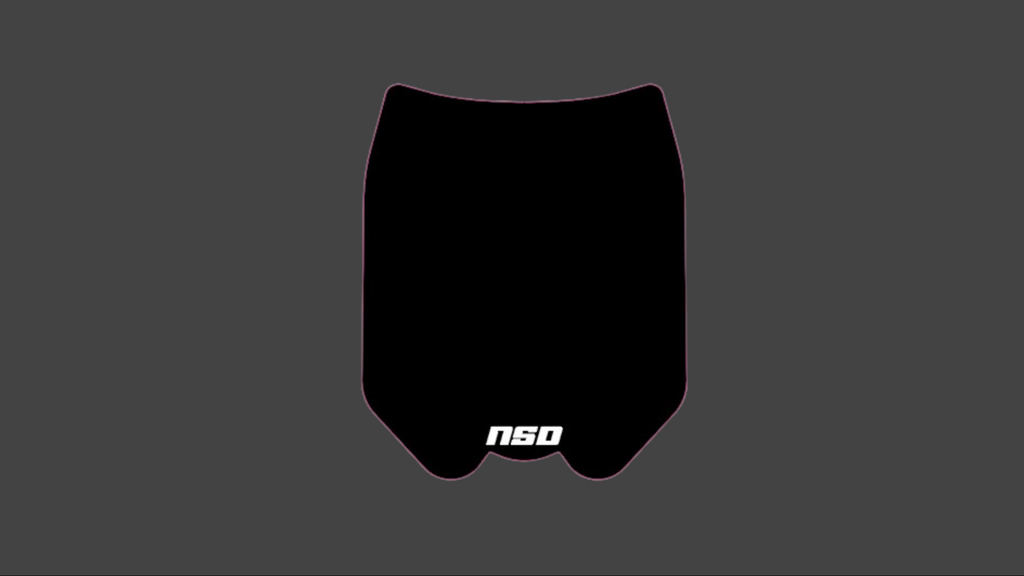 Stock Talaria Front Plate Decal