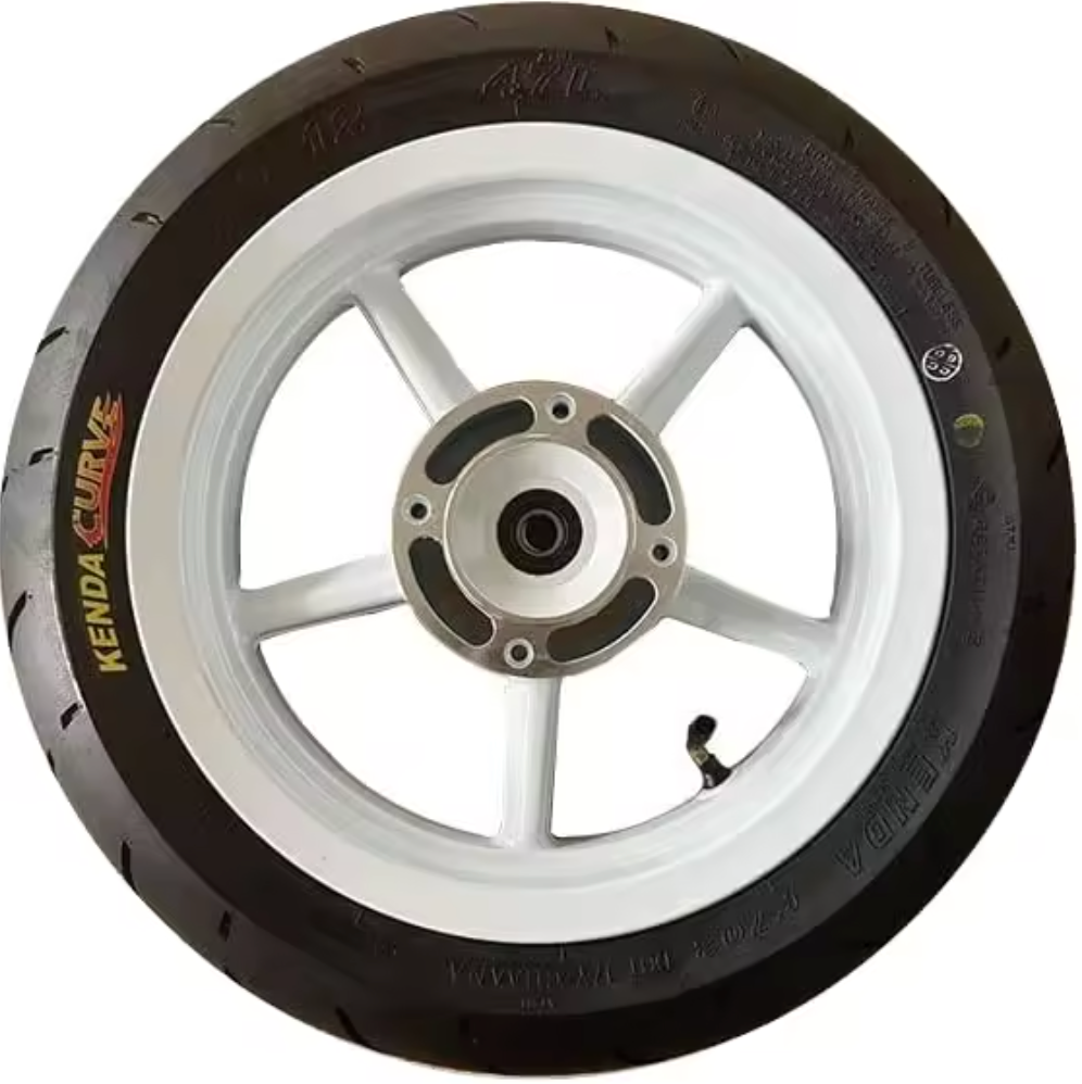 White Supermoto Wheels