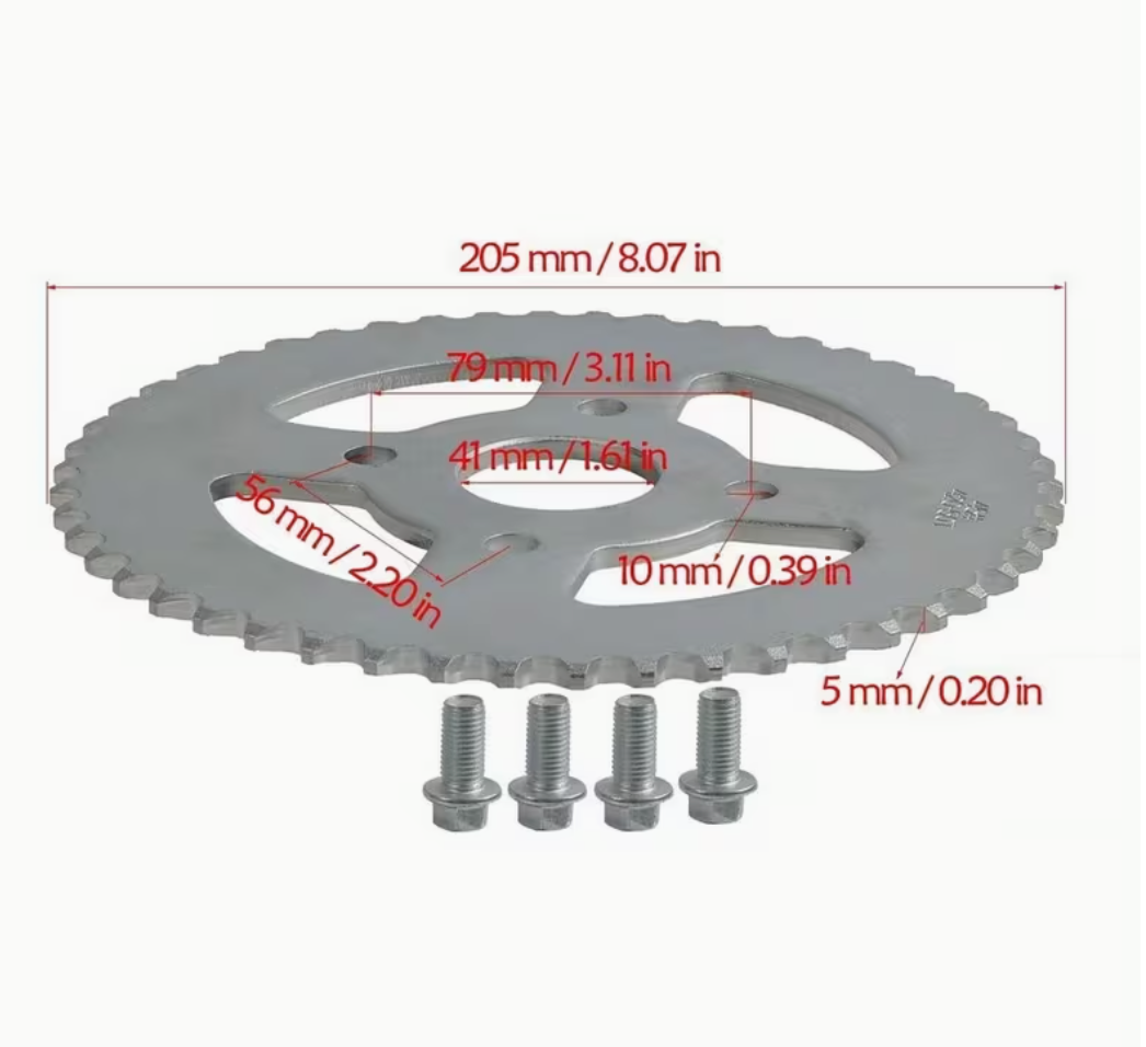 Upgraded Sprocket KIt