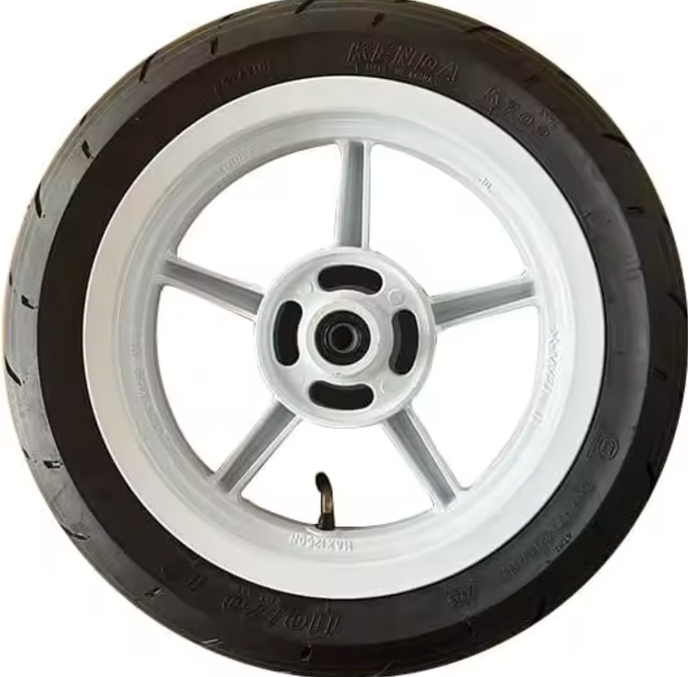 White Supermoto Wheels