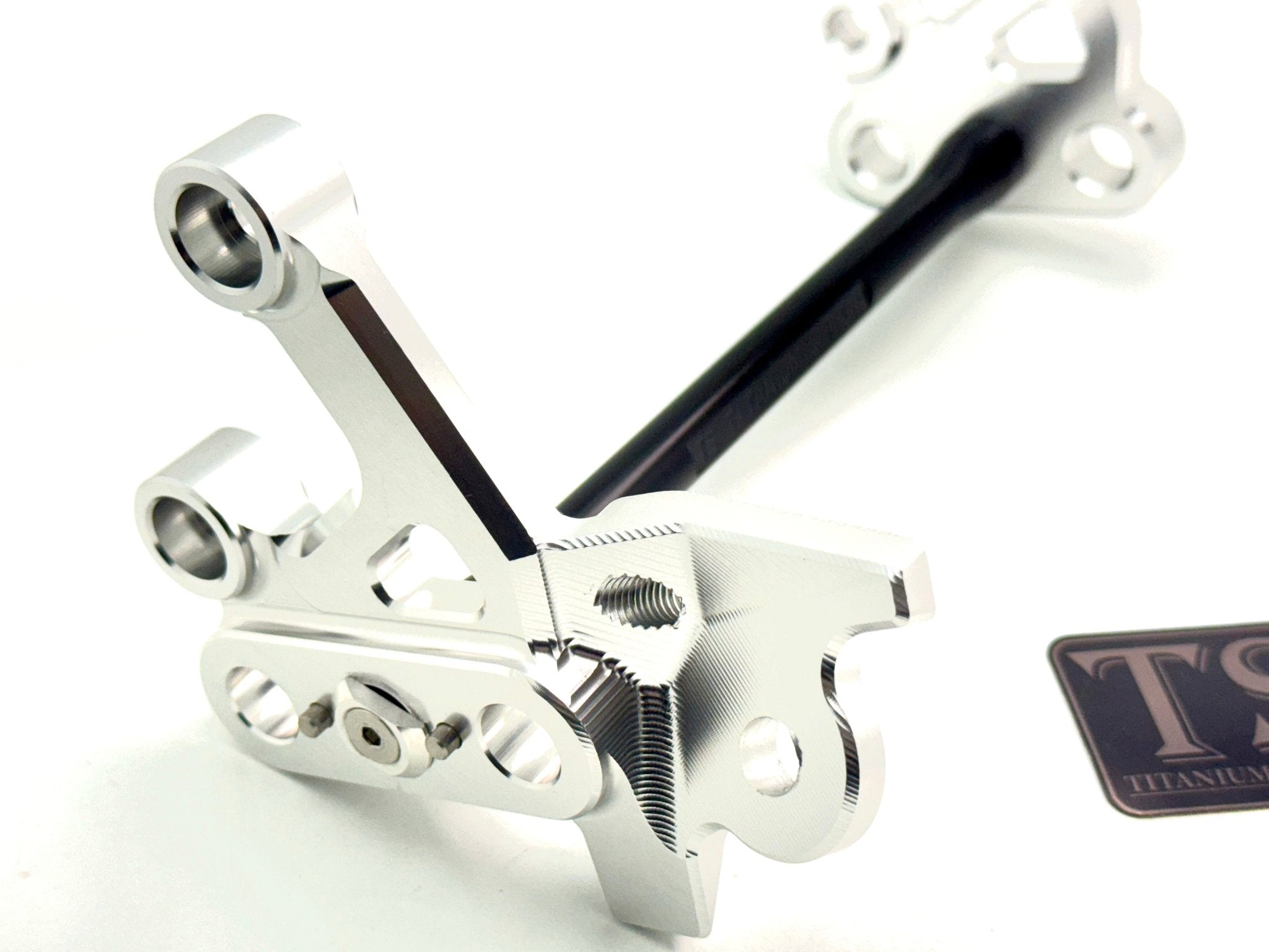 Custom CNC Aluminum Footpeg Bracket Assembly E-Ride Pro