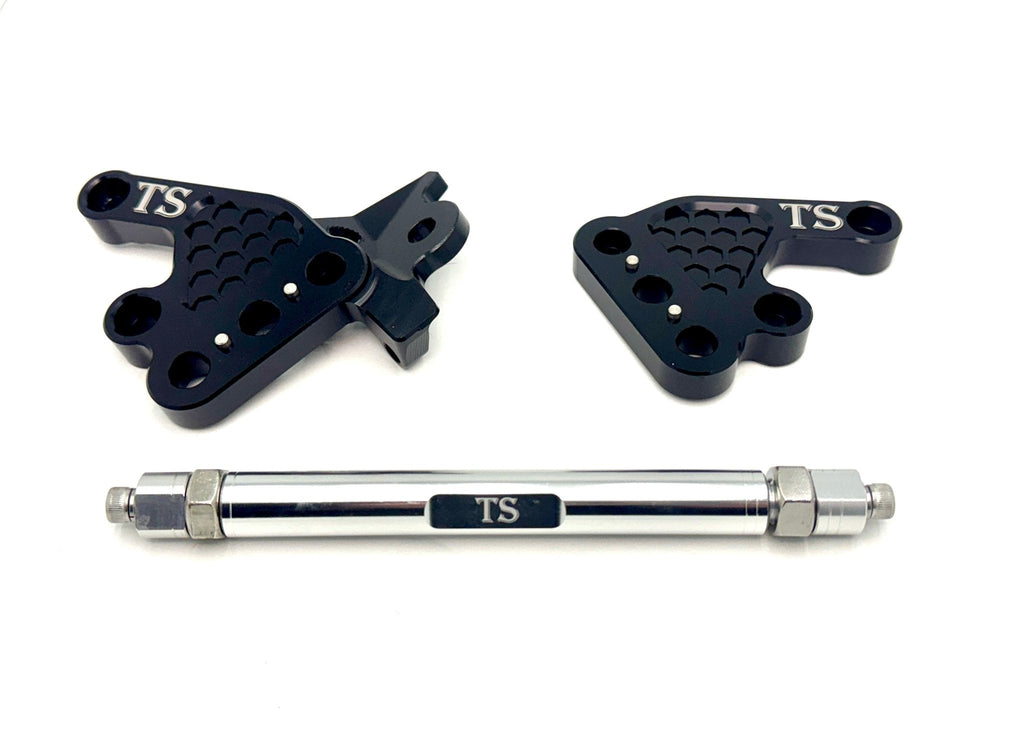 Custom CNC Aluminum Footpeg Bracket Assembly Talaria MX3, MX4