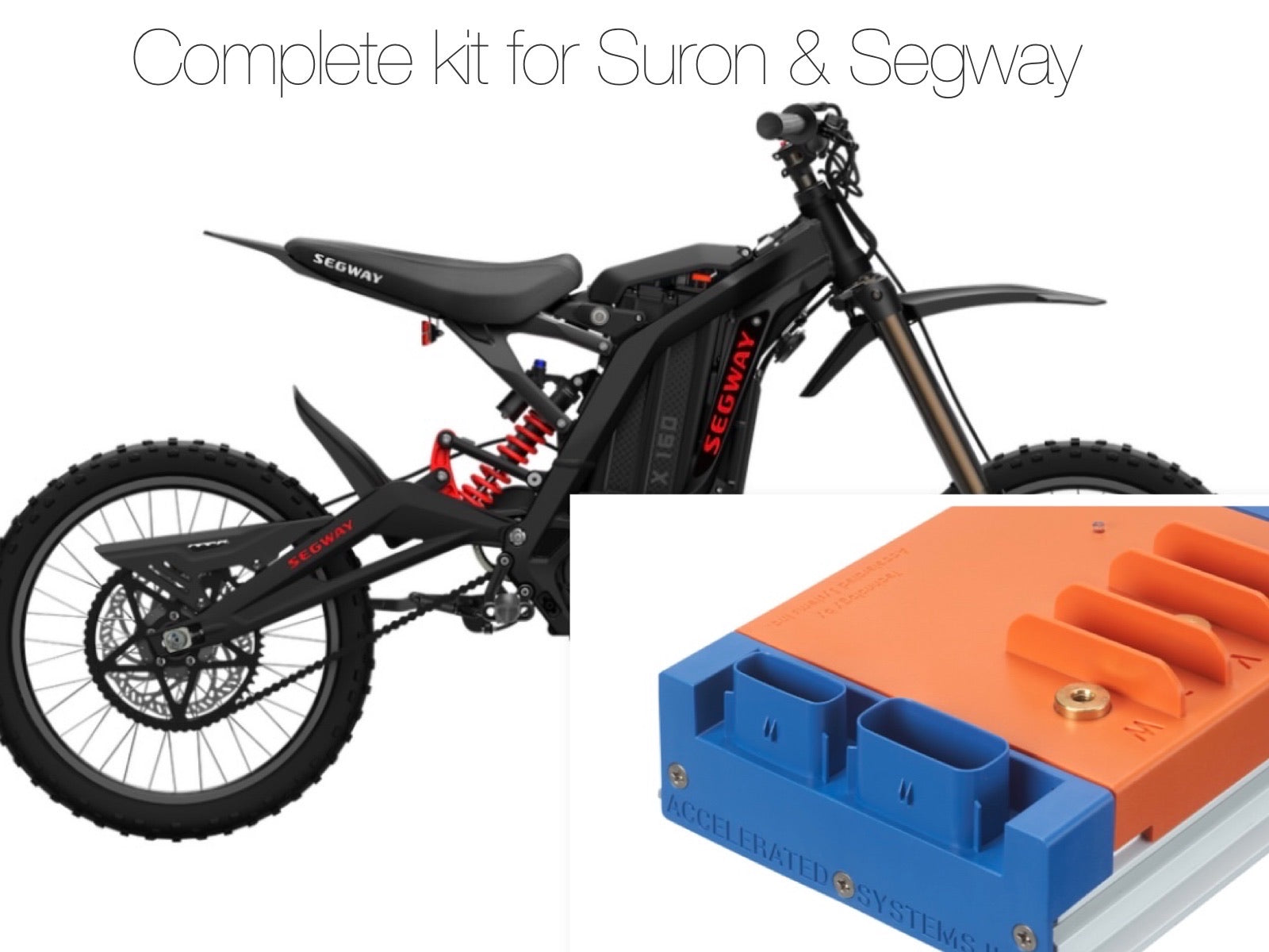 Surron/Segway GLE BAC4000 Ready to Run MONSTER POWER Upgrade!