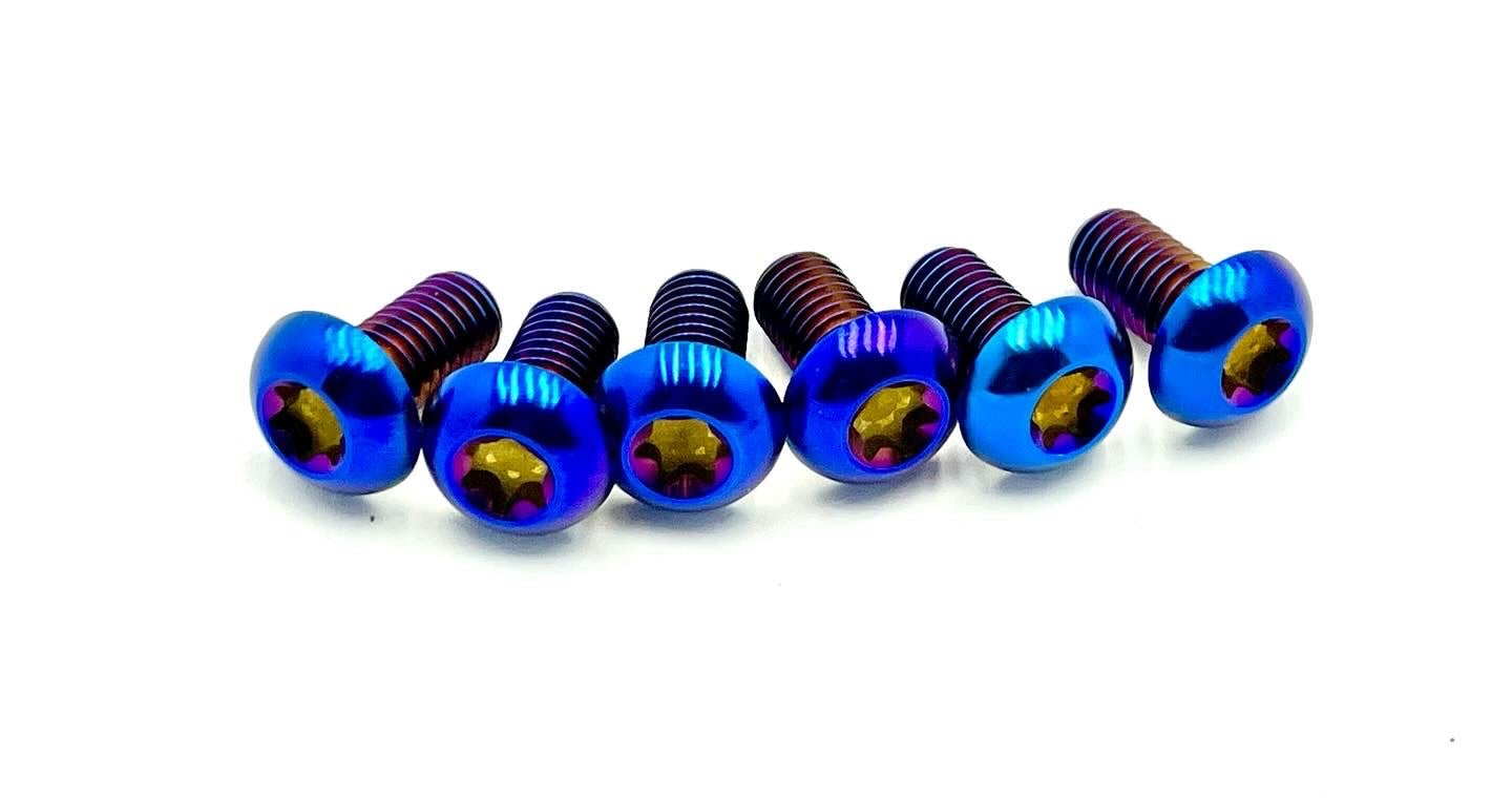 Titanium Bolts for Fork Plastics/ Guards (Most Forks)